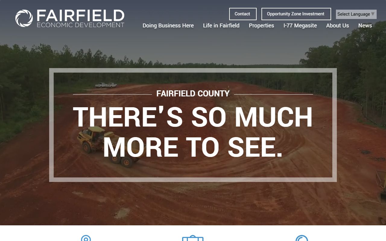 Fairfield County government portal for accessing county services and court docket information